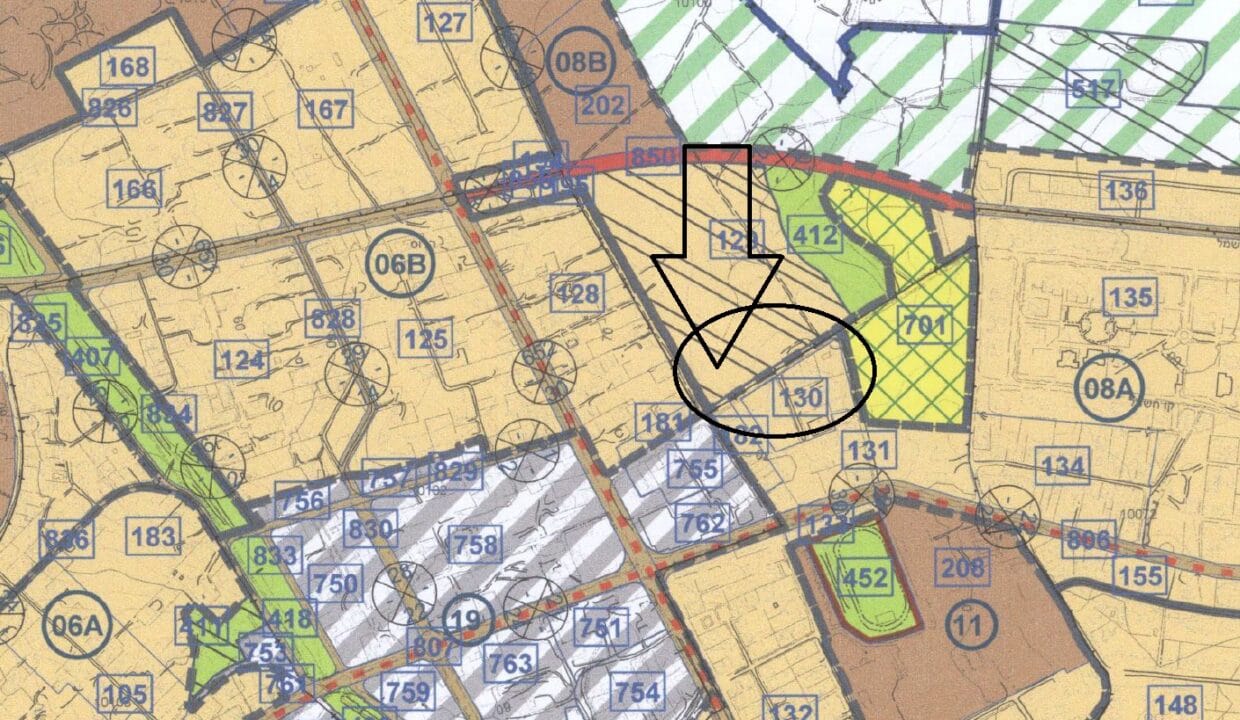 קרקע חקלאית להפשרה בפרדס חנה בתוכנית 353-0138586