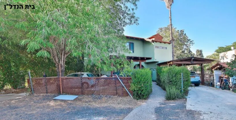 בית למכירה בגבעת עדה - הבית הירוק!