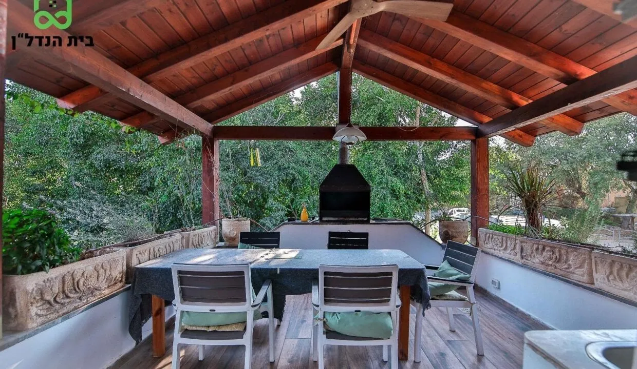 דירת גג למכירה בגבעת עדה - ייחודי, כפרי ויוקרתי