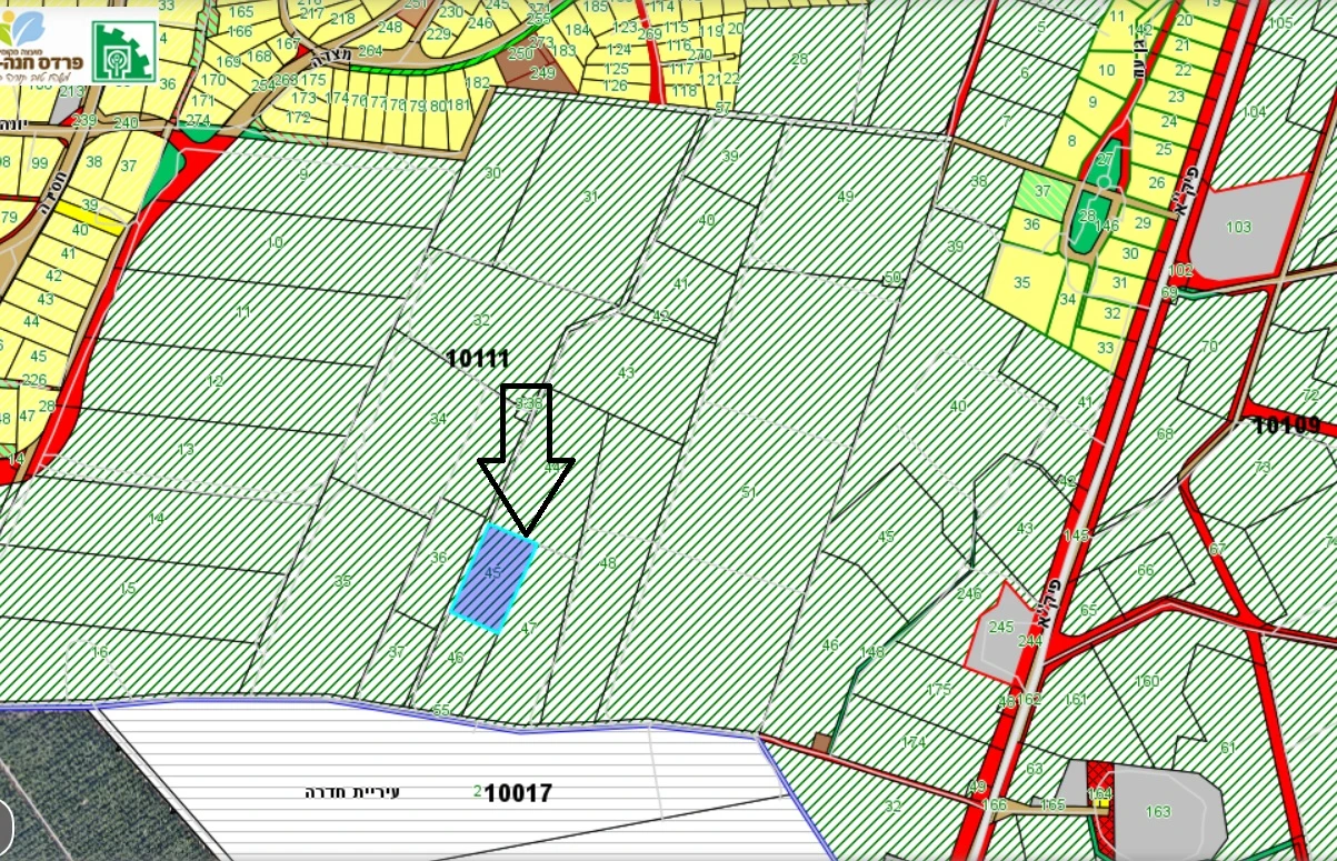 בחריש בשכונת פרדס חנה